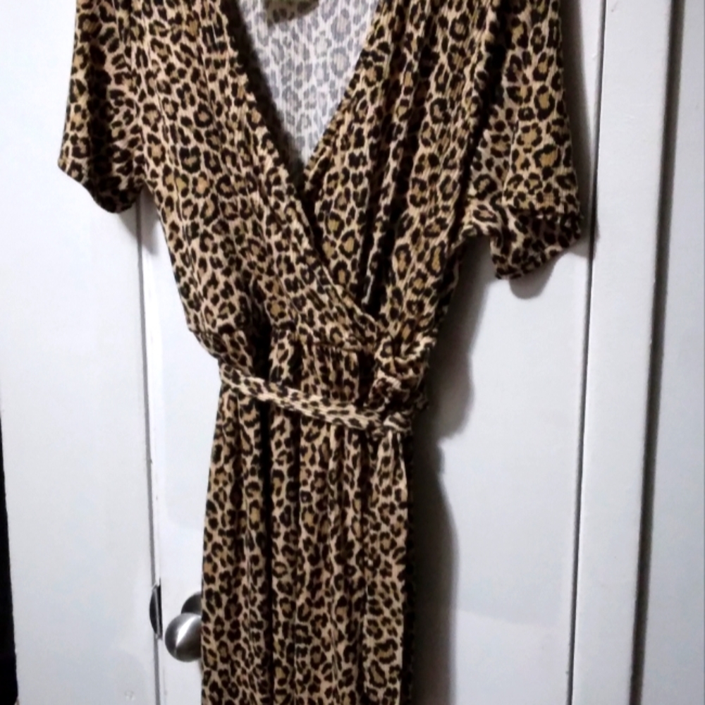 Ces Femme 3x Cheetah print dress